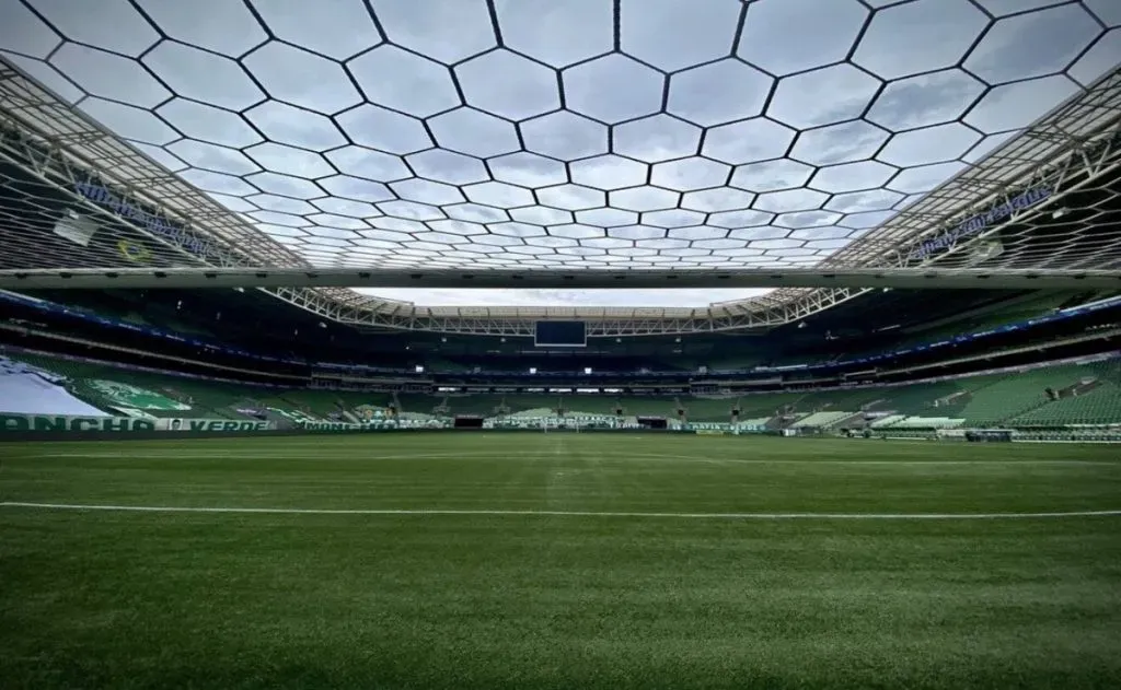 Palmeiras deverá enfrentar Flamengo em um Allianz Parque com capacidade reduzida – Foto: Divulgação/Palmeiras