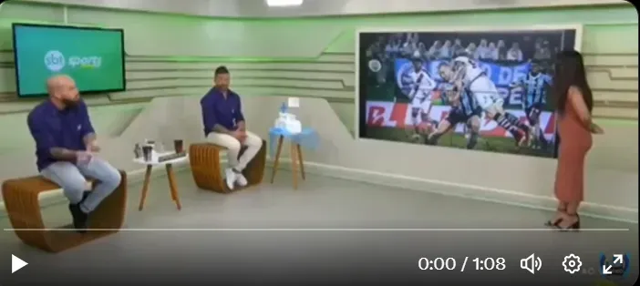 Print do X- Jornalistas comentam situação do Grêmio