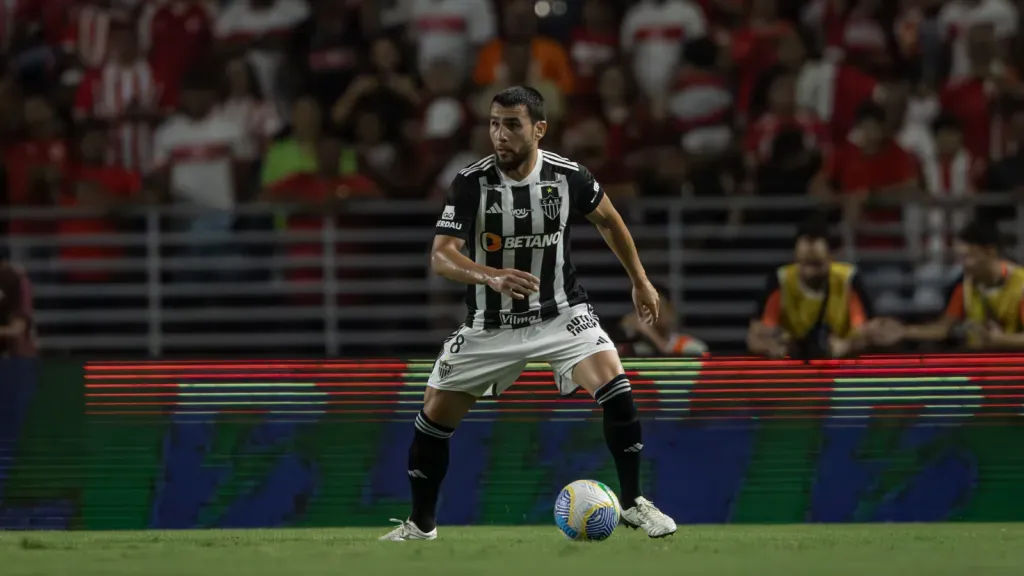 Gustavo Scarpa detona primeiros minutos do Atlético-MG contra CRB: ‘Inaceitável’