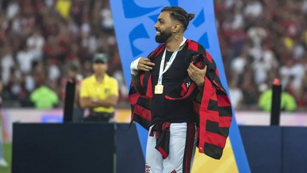 Gabigol vem buscando elevar o nível em campo – Foto:
IMAGO / Fotoarena