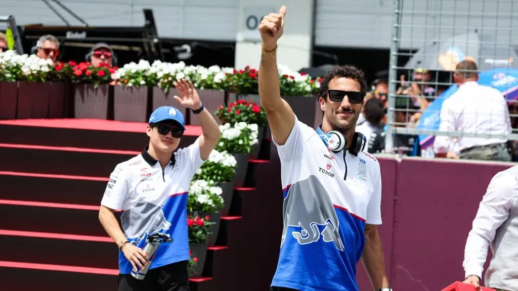 Tsunoda e Ricciardo no GP da Austria (IMAGO / PanoramiC)