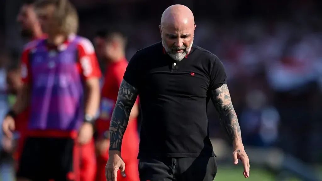 Sampaoli segue negociando com o Santos – Foto: IMAGO / Sports Press Photo