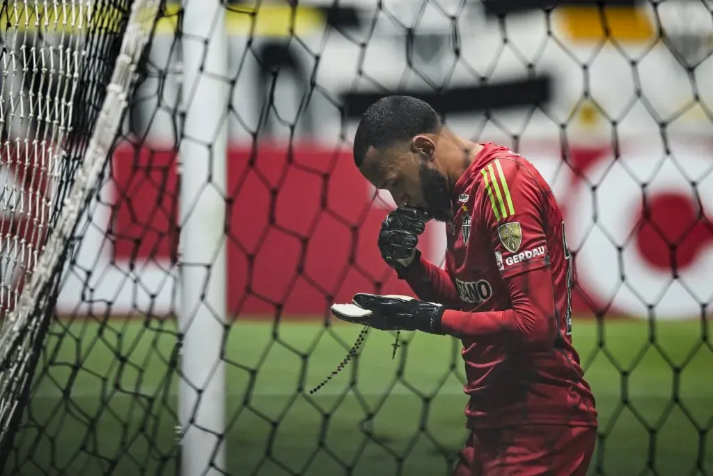 Desempenho de Everson em penalidades preocupa Massa para as finais das Copas – Foto: Pedro Vilela/Getty Images