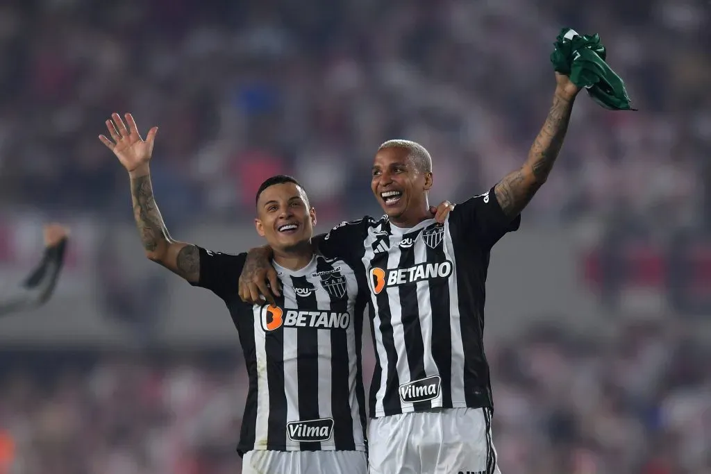 Atletas do Galão comemorando a vaga na final. Foto: Marcelo Endelli/Getty Images