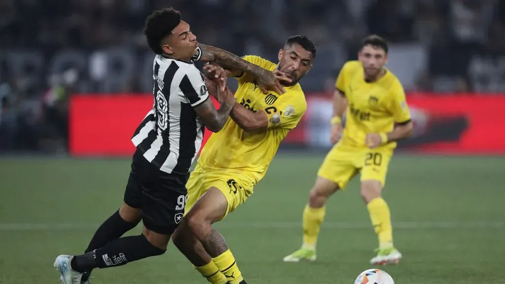 Botafogo x Peñarol a Libertadores. Foto: Wagner Meier/Getty Images