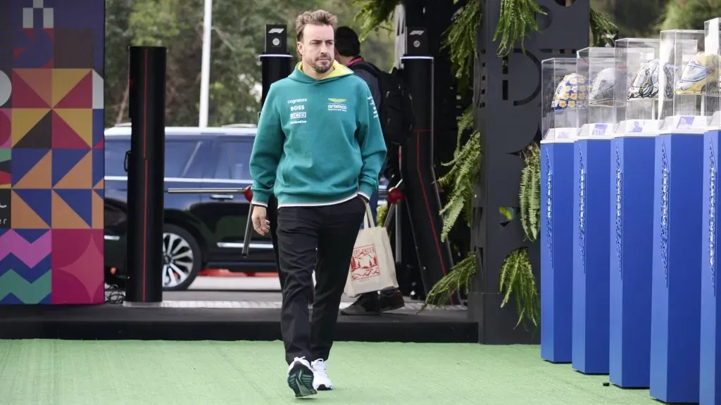 Fernando Alonso no GP do México (IMAGO / Ricardo Larreina Amador)