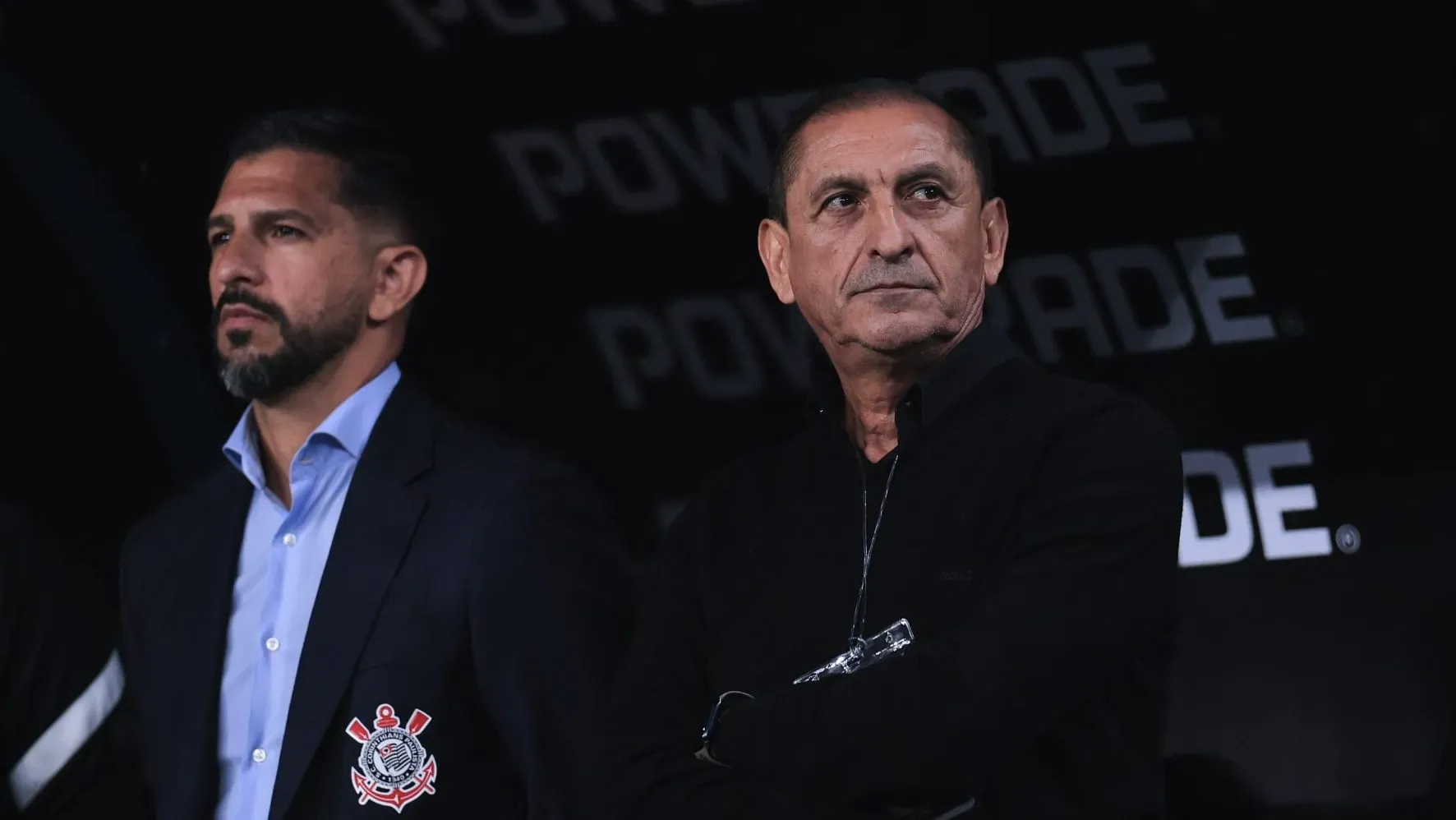 Foto: Ettore Chiereguini/AGIF – Ramon Diaz tecnico do Corinthians vem sendo pressionado após eliminação na Sul-American