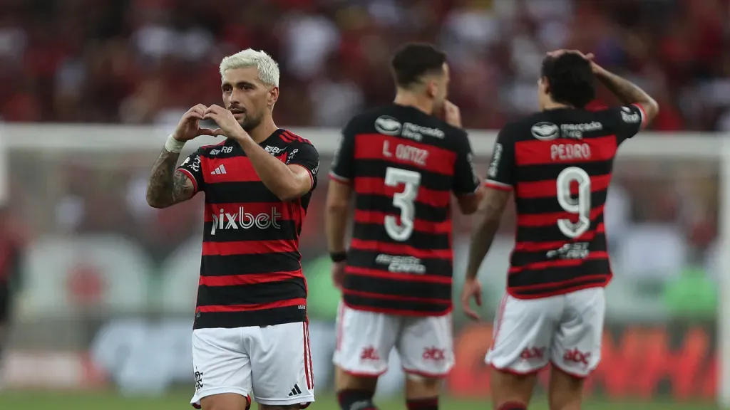 Flamengo vence Atlético. Foto: Wagner Meier/Getty Images