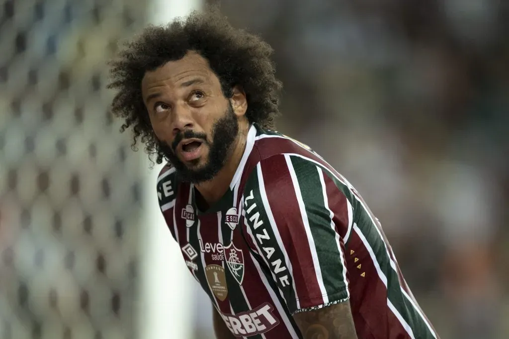 Fluminense rescindiu o contrato do lateral Marcelo. Foto: Jorge Rodrigues/AGIF
