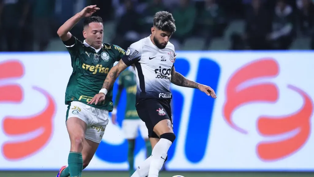 Yuri Alberto em Palmeiras x Corinthians . Foto: Ettore Chiereguini/AGIF