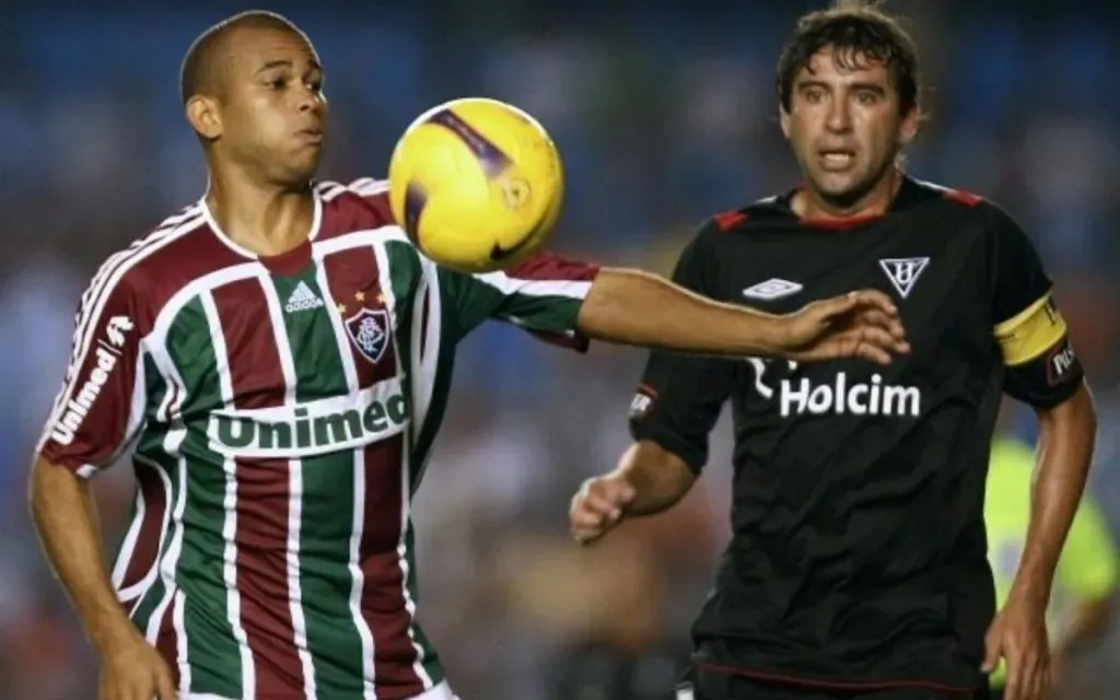 Gabriel foi vice-campeão da Libertadores pelo Fluminense em 2008. Foto: Reprodução/Instagram