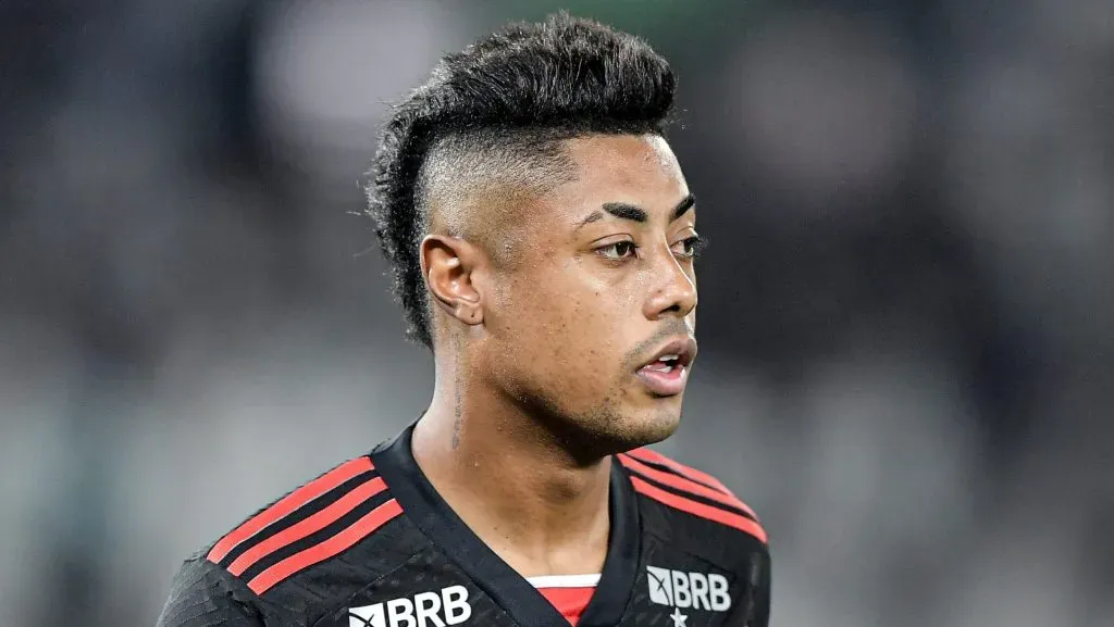 Bruno Henrique no Flamengo. Foto: Thiago Ribeiro/AGIF