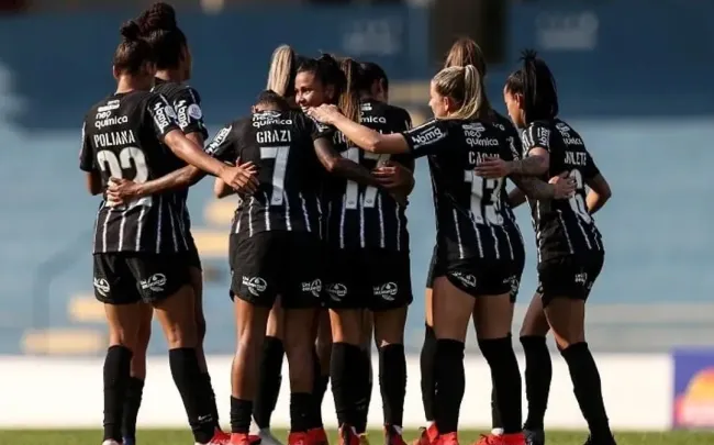 Jogadora, do Corinthians lamenta eliminação na semifinal do Brasileirão Sub-20 para o Botafogo. Foto: Marco Galvão/Ag. Corinthians