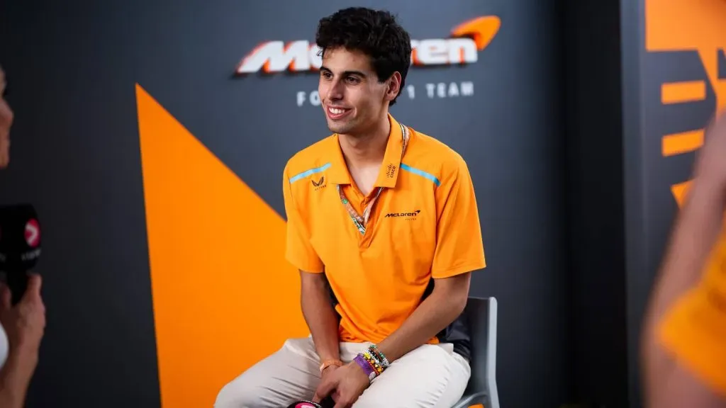 Bortoleto em seus últimos dias na McLaren