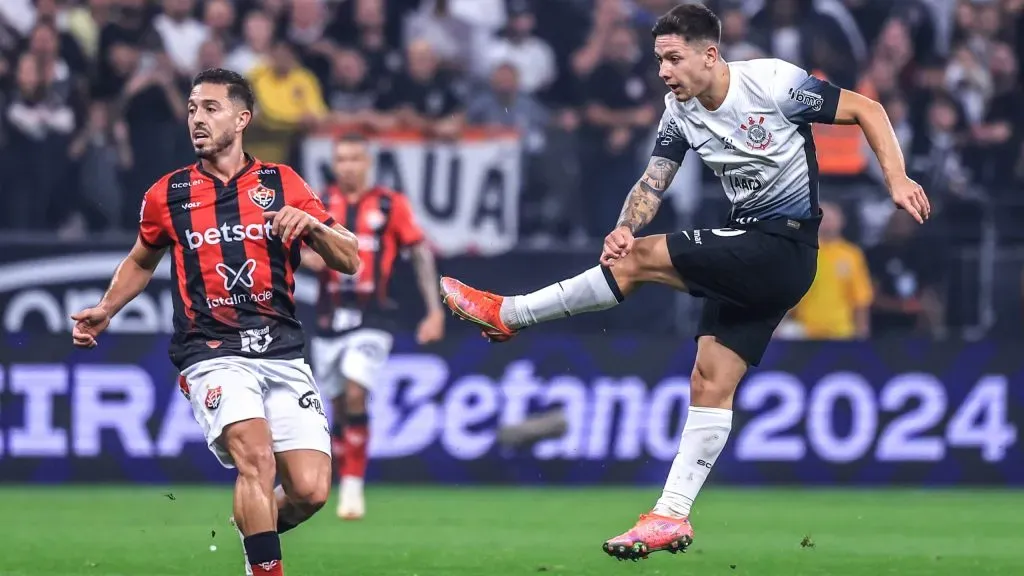 Corinthians X Vitória no 1° turno. Foto: Marcello Zambrana/AGIF