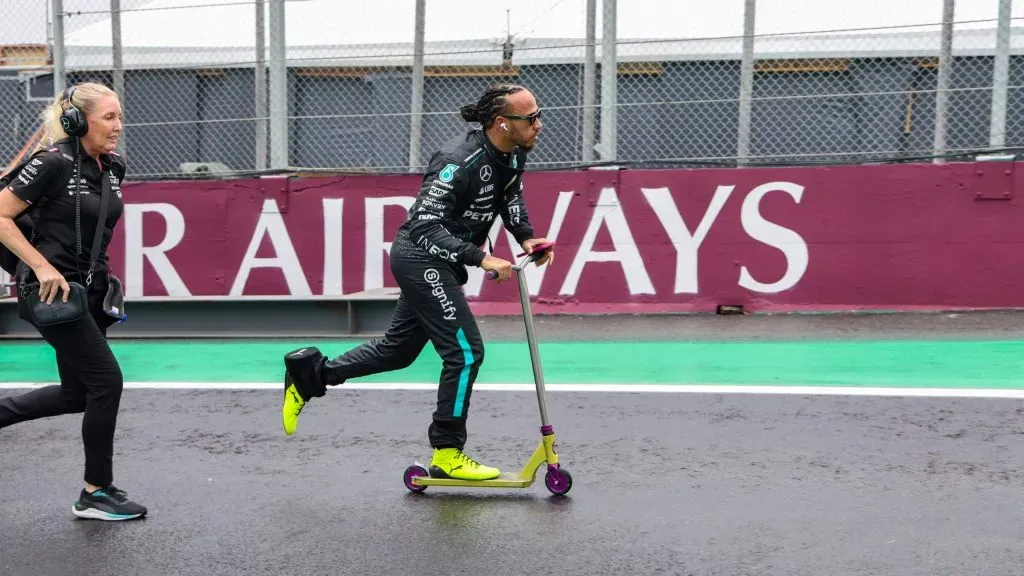 Hamilton no GP do Brasil