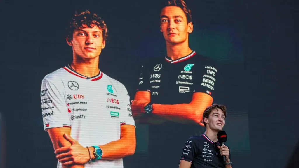 George Russell no GP dos EUA