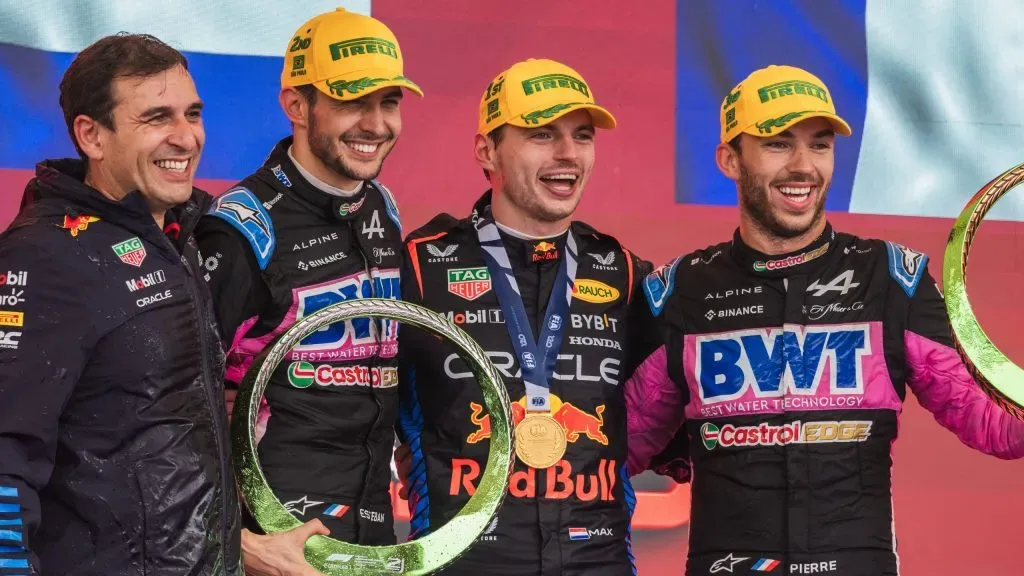 Pódio do GP de São Paulo 2024