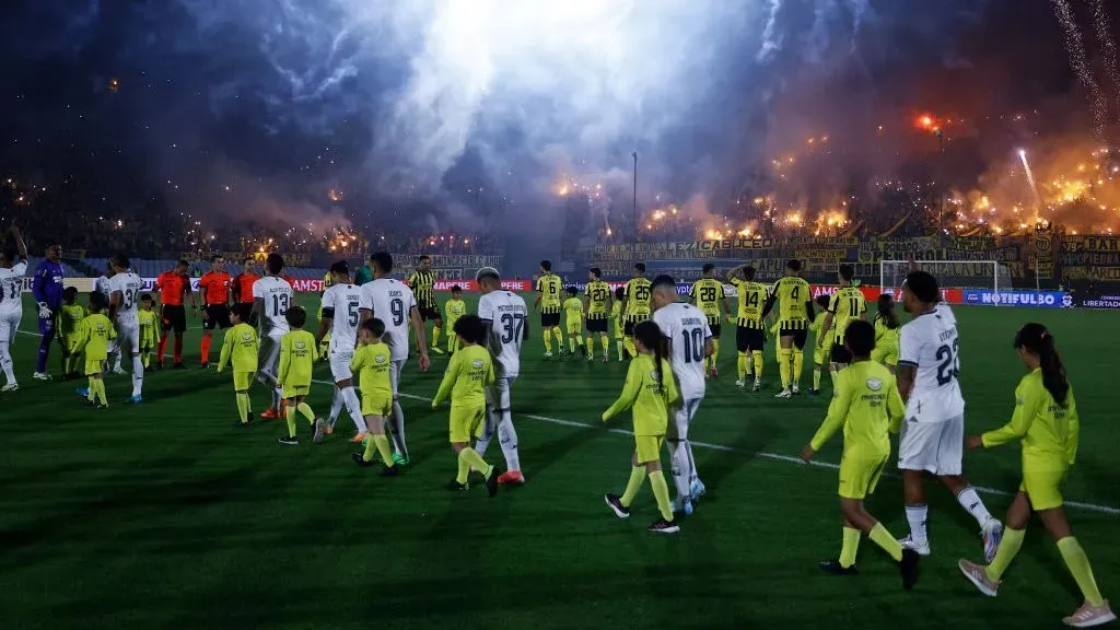 Peñarol x Botafogo na Libertadores 2024. Foto: Ernesto Ryan/Getty Images