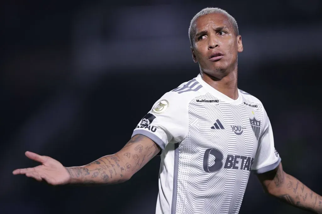 Deyverson em jogo do Atlético-MG. Ettore Chiereguini/AGIF
