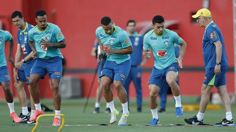 Seleção Brasileira treina em Salvador. Foto: Rafael Ribeiro/CBF