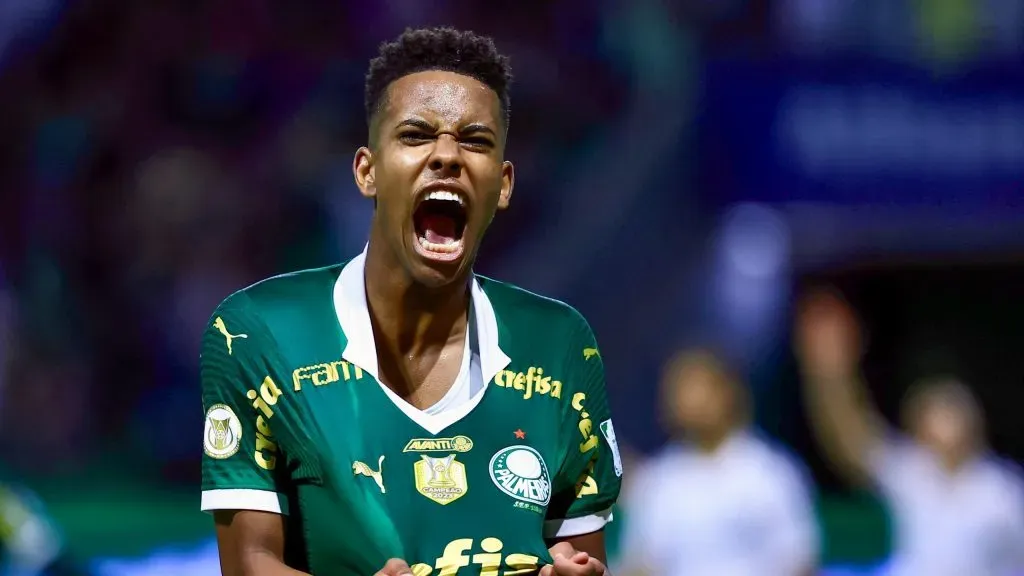 Estêvão do Palmeiras. Foto: Marcello Zambrana/AGIF