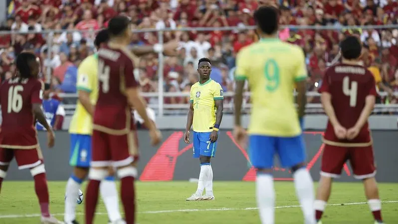 Jogo do Brasil x Venezuela pelas Eliminatórias. Foto: Rafael Ribeiro/CBF