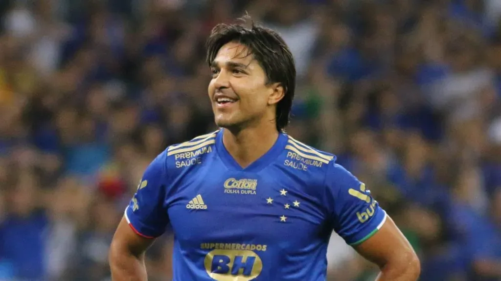 Marcelo Moreno no Cruzeiro. Foto: Fernando Moreno/AGIF