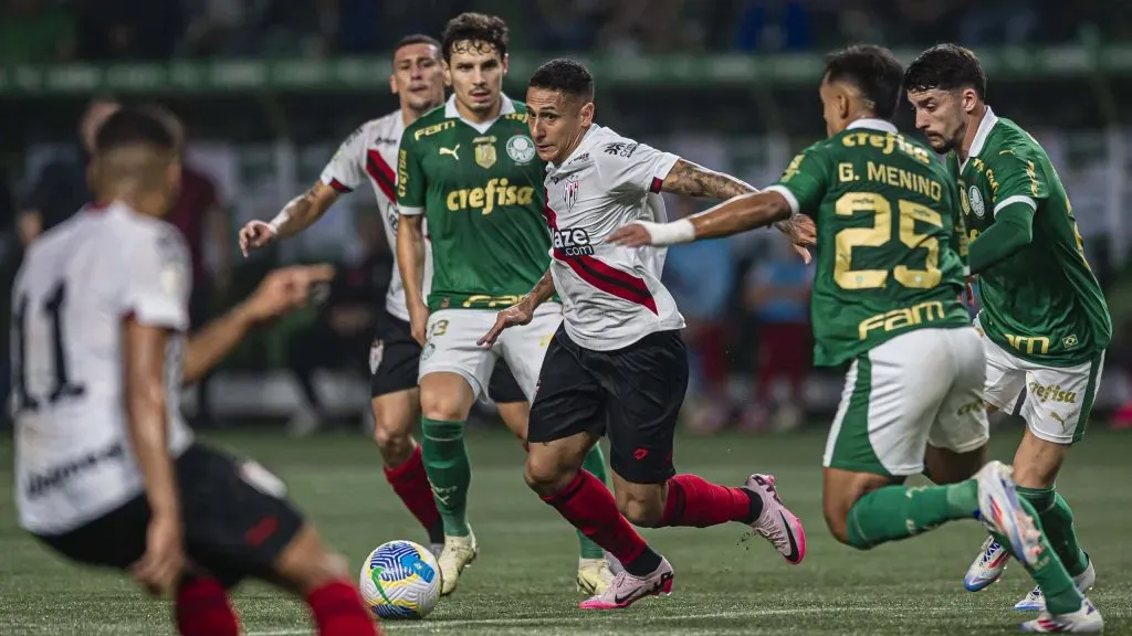 Palmeiras x Atlético GO se enfrentam pelo Brasileirão 2024. Foto: Anderson Lira/Fotoarena