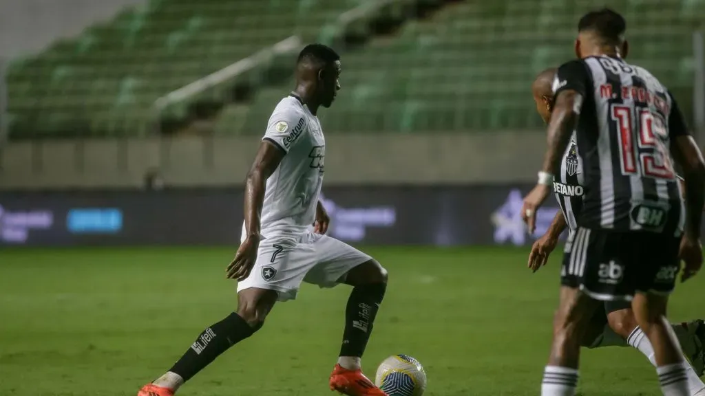 Luiz Henrique em Atlético-MG x Botafogo. Foto: Fernando Moreno/AGIF