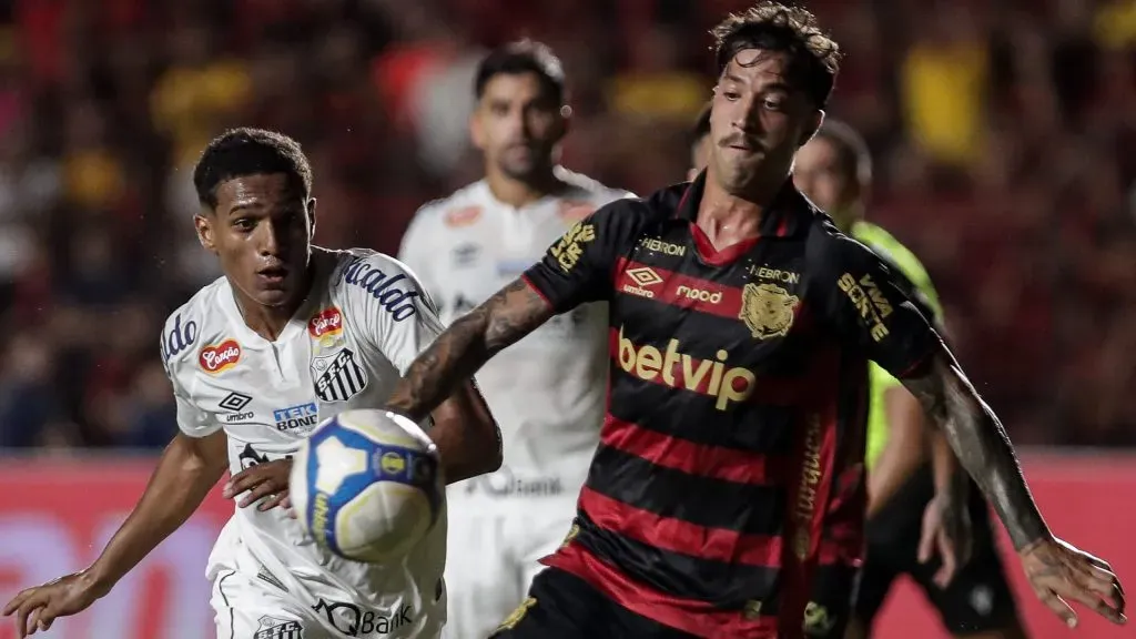 Sport x Santos - Foto: Rafael Vieira/AGIF.