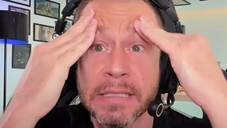 Tiago Leifert espantado. Foto: Reprodução/Youtube oficial Tiago Leifert