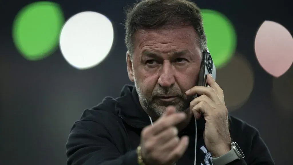 Augusto Melo abordou movimentação do Timão no mercado – Foto: Jorge Rodrigues/AGIF