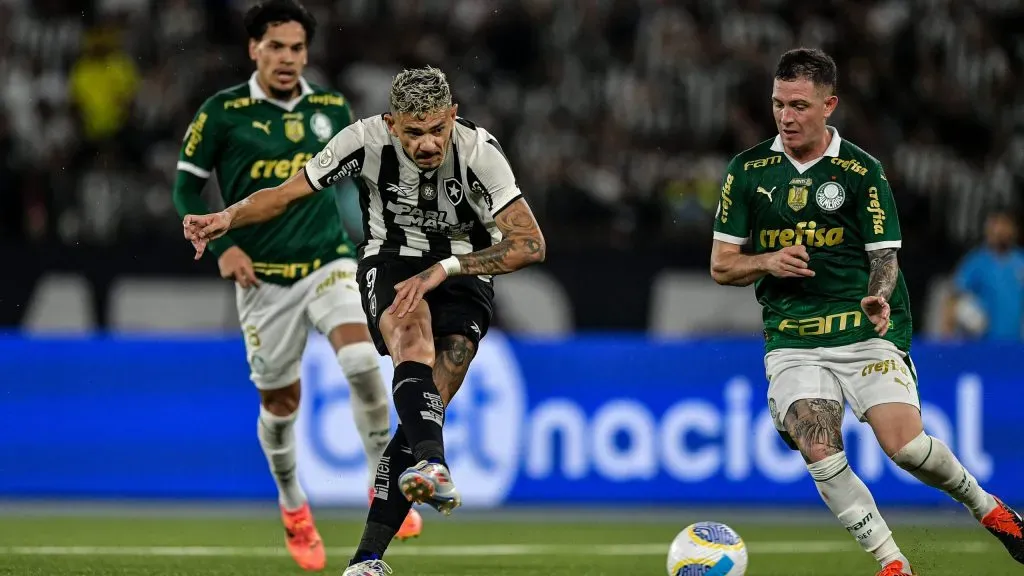 Botafogo vive momento pior que o Palmeiras - Foto: Thiago Ribeiro/AGIF.