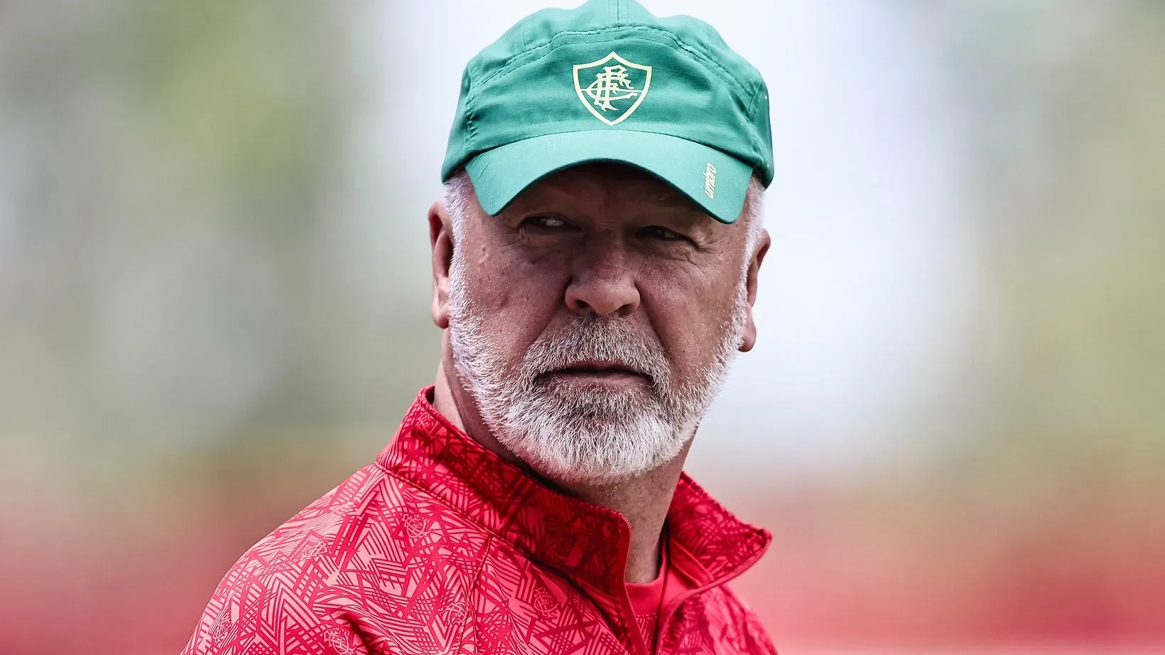 Mano Menezes em treino do Fluminense