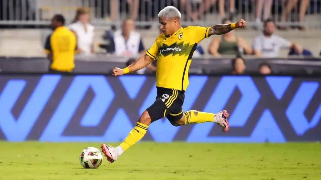 Cucho Hernández atualmente está nos Estados Unidos - Credit Image: Â Kyle Rodden Cal Media.