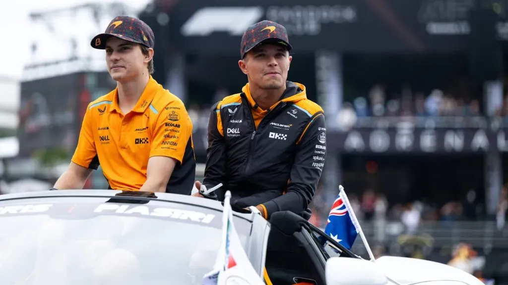 Piastri e Norris no GP do México