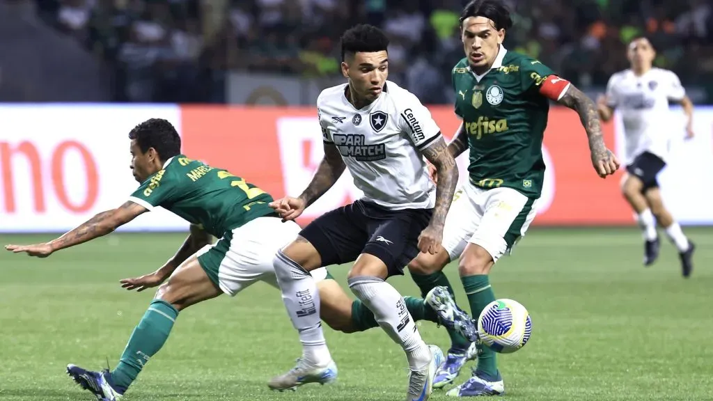 Palmeiras e Botafogo brigam pelo Campeonato Brasileiro de 2024. Foto: Marcello Zambrana/AGIF