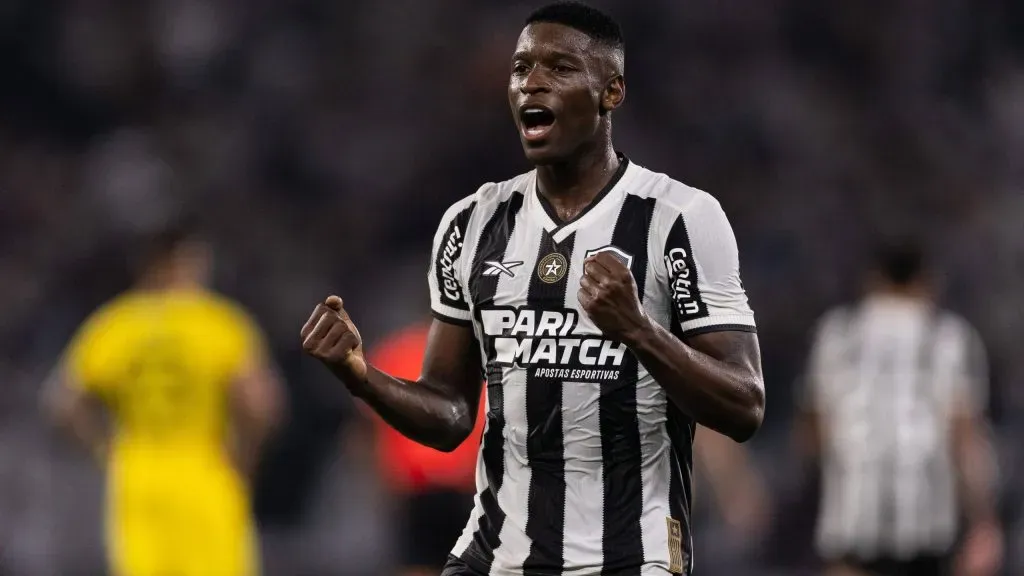 Luiz Henrique comemorando. Foto: Ruano Carneiro/IMAGO/ZUMA Press Wire