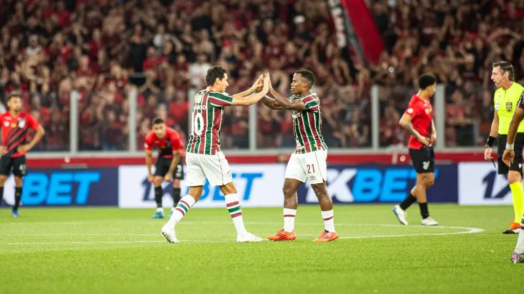 Fluminense x Athletico-PR pelo Brasileirão. Foto: Luis Garcia/AGIF
