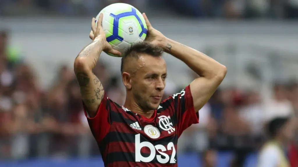 Rafinha em jogo do Flamengo em 2019