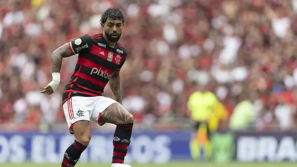 Gabigol se despede do Flamengo. Foto: Andre Mourao/AGIF