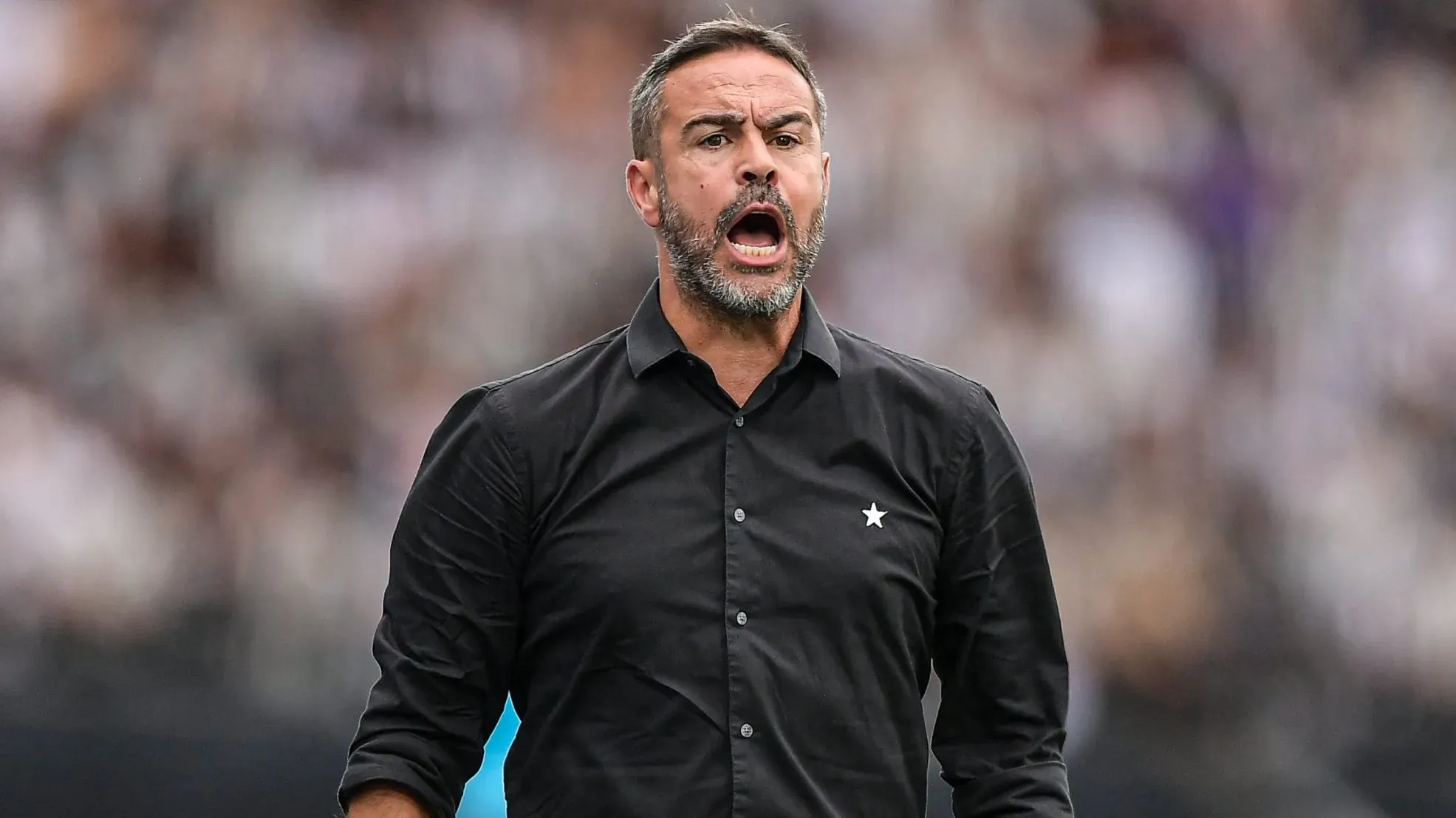 Artur Jorge em treino do Botafogo