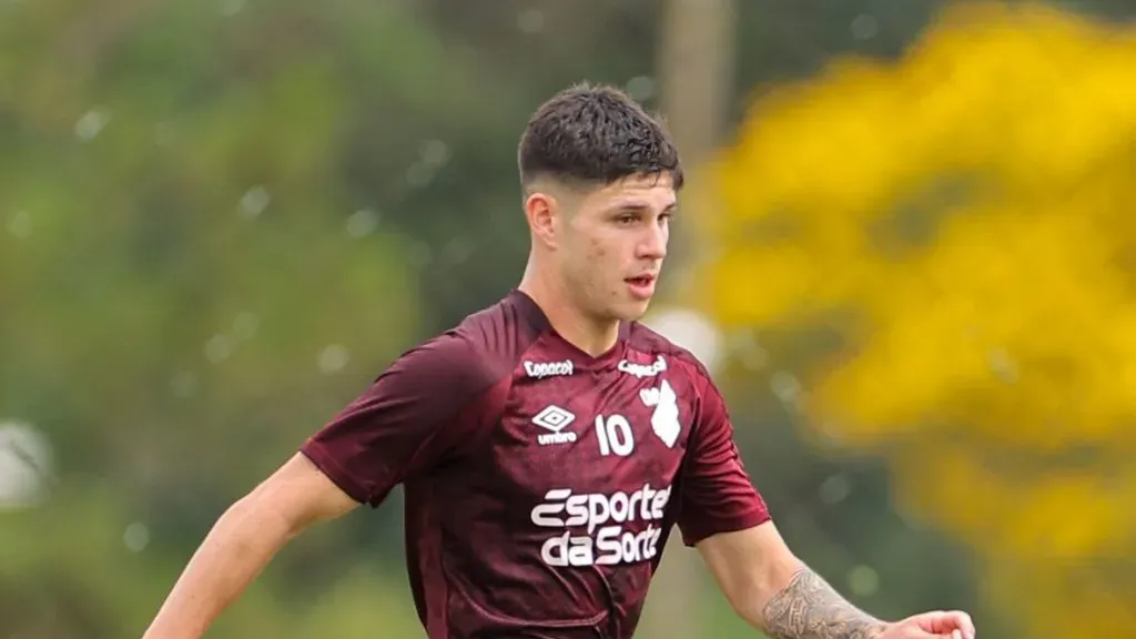 Athletico apostou alto em Bruno Zapelli. Foto: José Tramontin/athletico.com.br