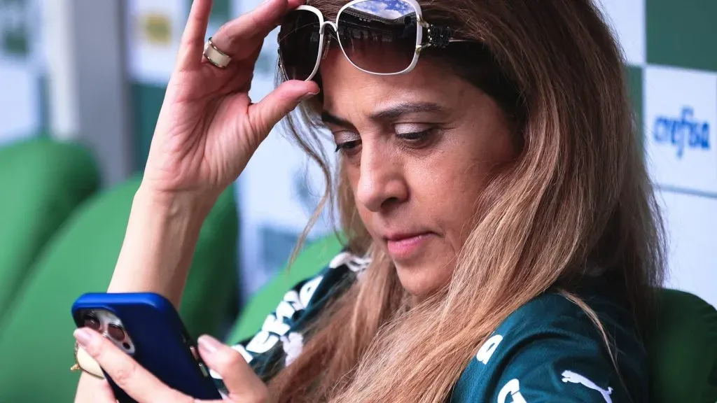 Leila Pereira foi avisada por ligação - Foto: Ettore Chiereguini/AGIF.