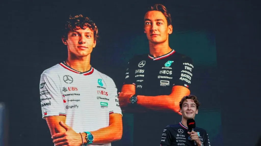 Russell e Antonelli serão a nova dupla da Mercedes em 2025