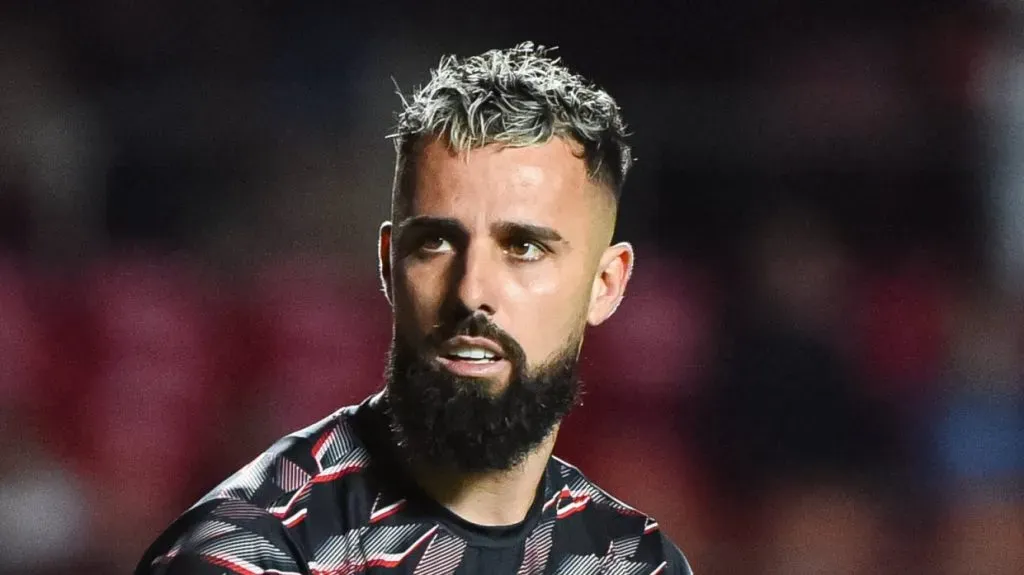 Jandrei no São Paulo – Foto: Roberto Casimiro/Fotoarena