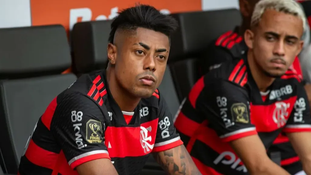 Bruno Henrique perdeu o protagonismo no Flamengo. Fernando Moreno/AGIF.