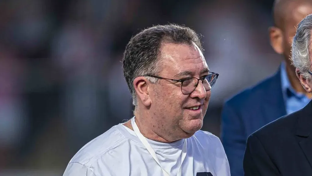 Marcelo Teixeira, presidente do Santos. IMAGO / Fotoarena