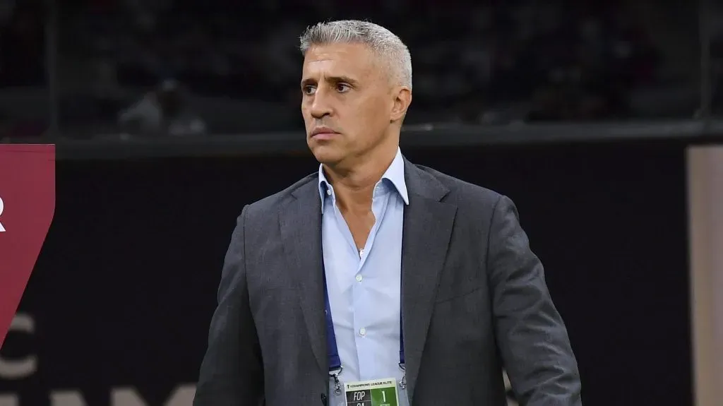 Hernán Crespo durante partida. Foto: IMAGO/Naushad